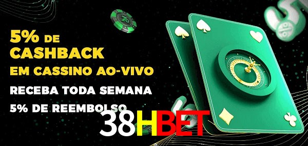 Promoções do cassino ao Vivo 38HBET